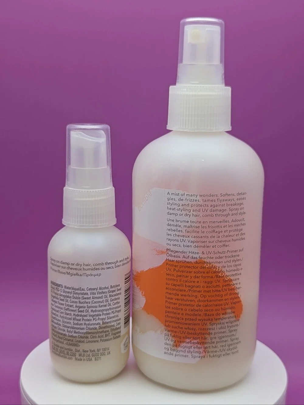Bumble and bumble Hairdresser's Invisible Oil FS & TS Primer Used + TS Oil VGC - Picture 2 of 9